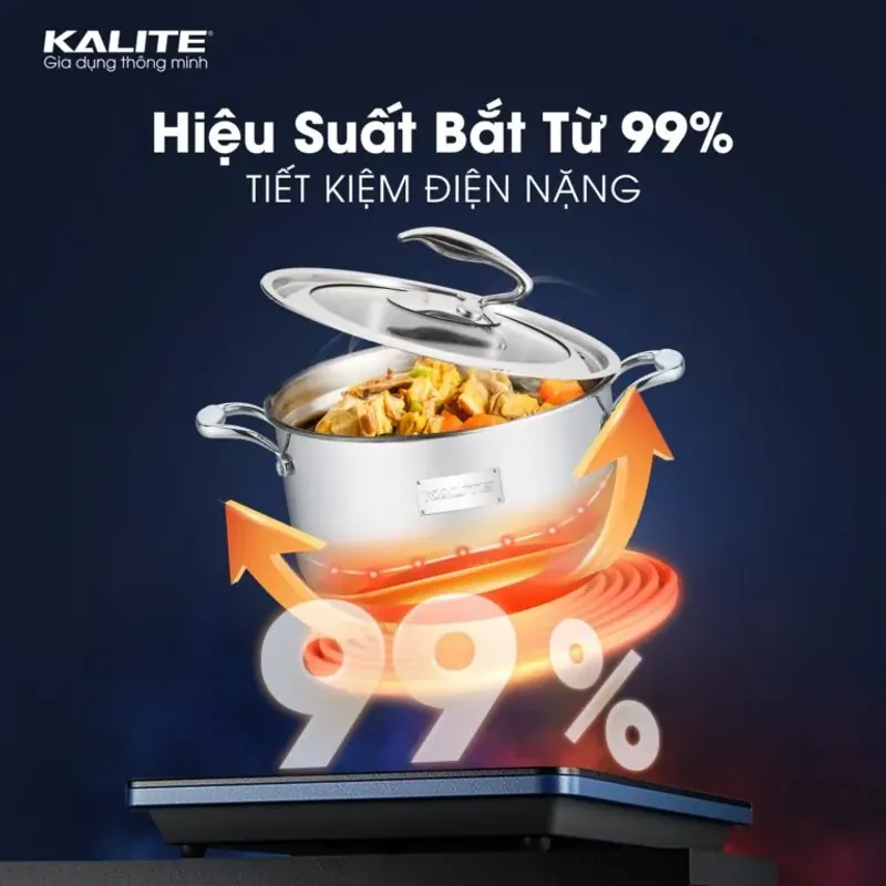 Bộ nồi inox 304 Kalite KL999 siêu bền 593741