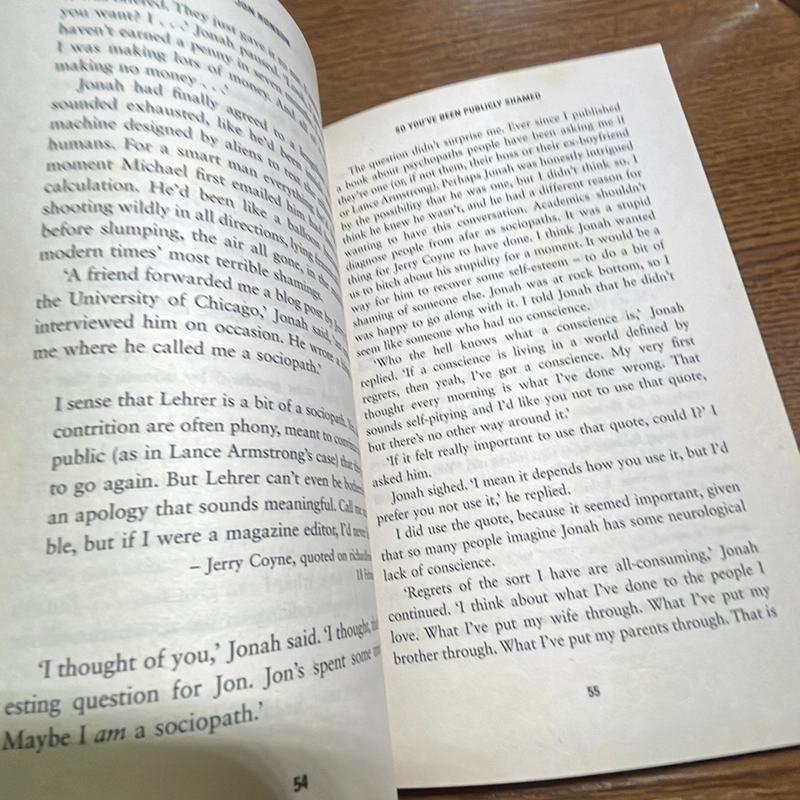 So you’ve been publicly shamed Jon Ronson 452984