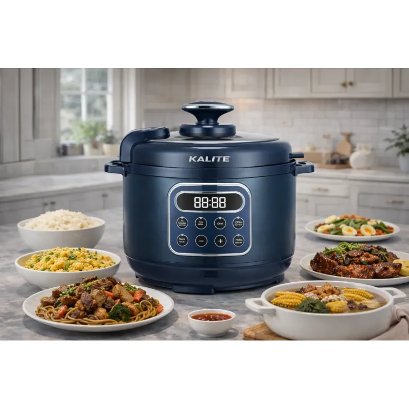 🍲 NỒI ÁP SUẤT ĐIỆN KALITE KPC4066 – 4IN1, LÒNG NỒI 2 LỚP CERAMIC SIÊU CHỐNG DÍNH ⚡ 799206