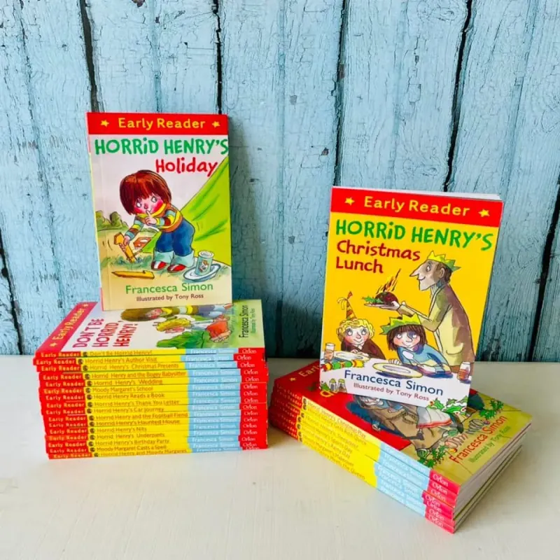 Sách - Horrid Henry Early Reader tặng audio FULL hộp đẹp 757514