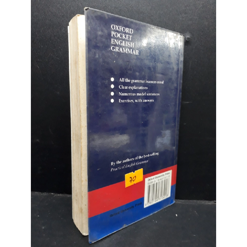 Oxford Pocket English Grammar mới 70% bẩn bìa, ố, có chữ ký HCM1410 A.J.Thomson & A.V. Martinet HỌC NGOẠI NGỮ 302826