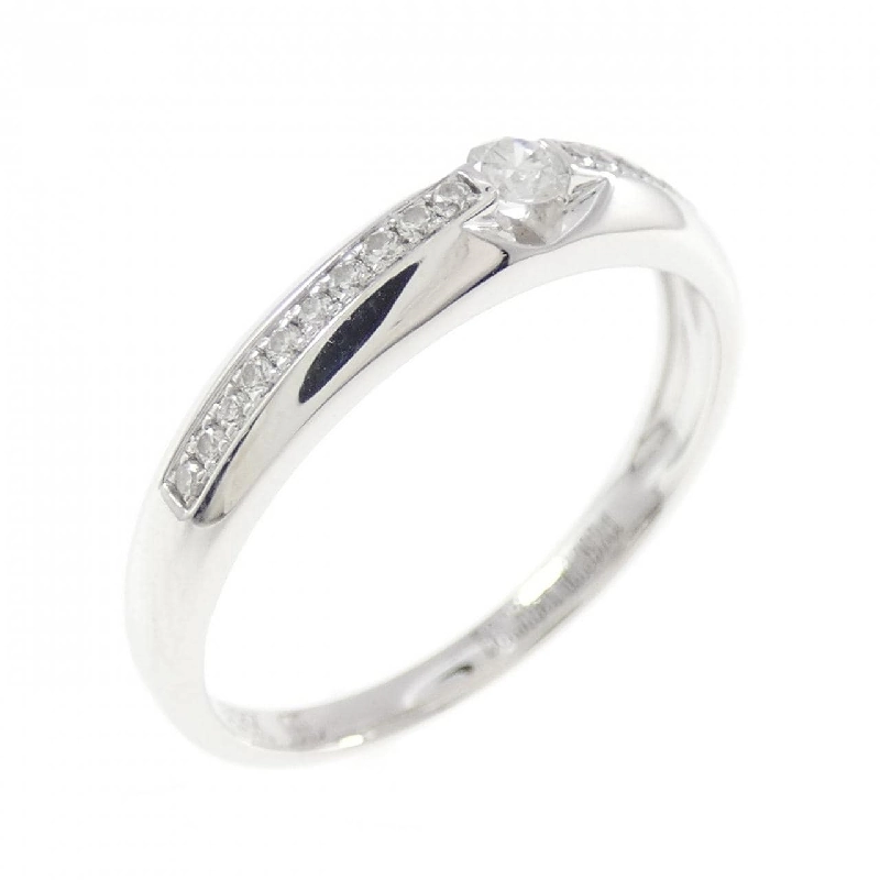 Nhẫn kim cương 18KWG 0.059CT 667510