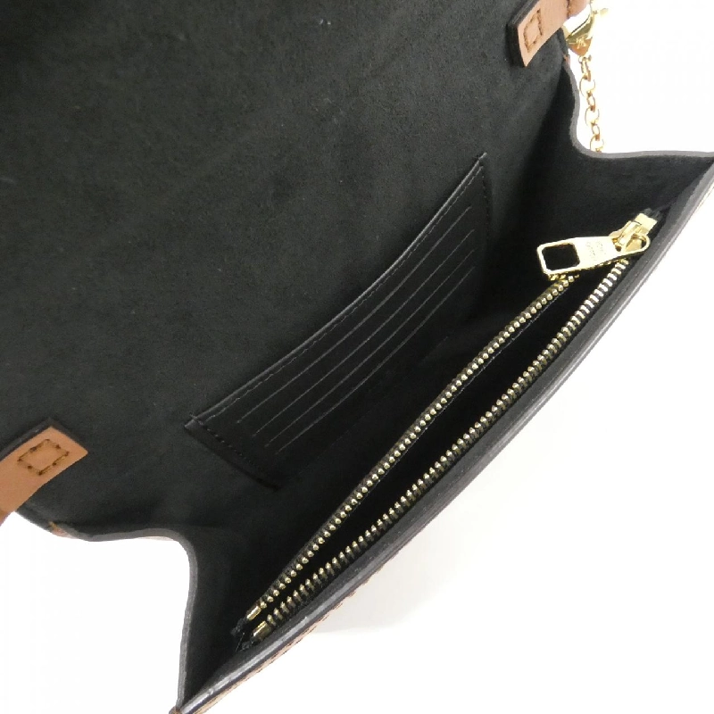 Louis Vuitton Monogram Reverse Portefeuille Dauphine M68746 Chain Wallet - Hàng hiệu Authentic 771803