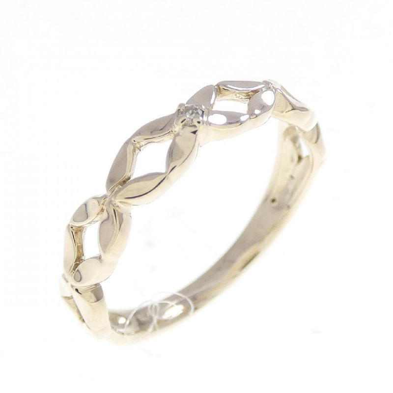 Nhẫn kim cương K10YG - Hàng hiệu Authentic 851199