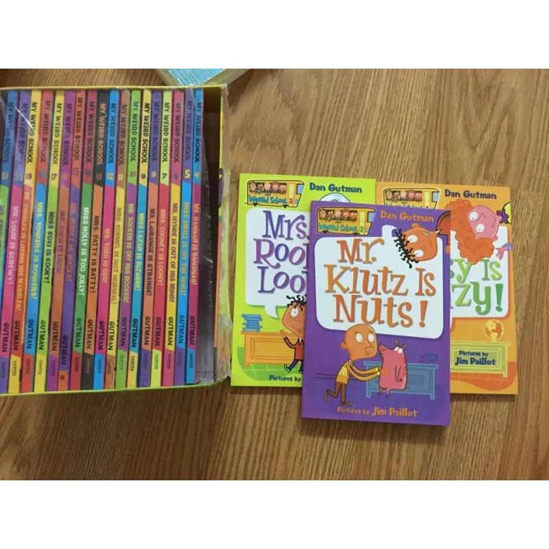 My weird school Level 1 (Sách nhập) - 21-book box set + File Mp3 745166