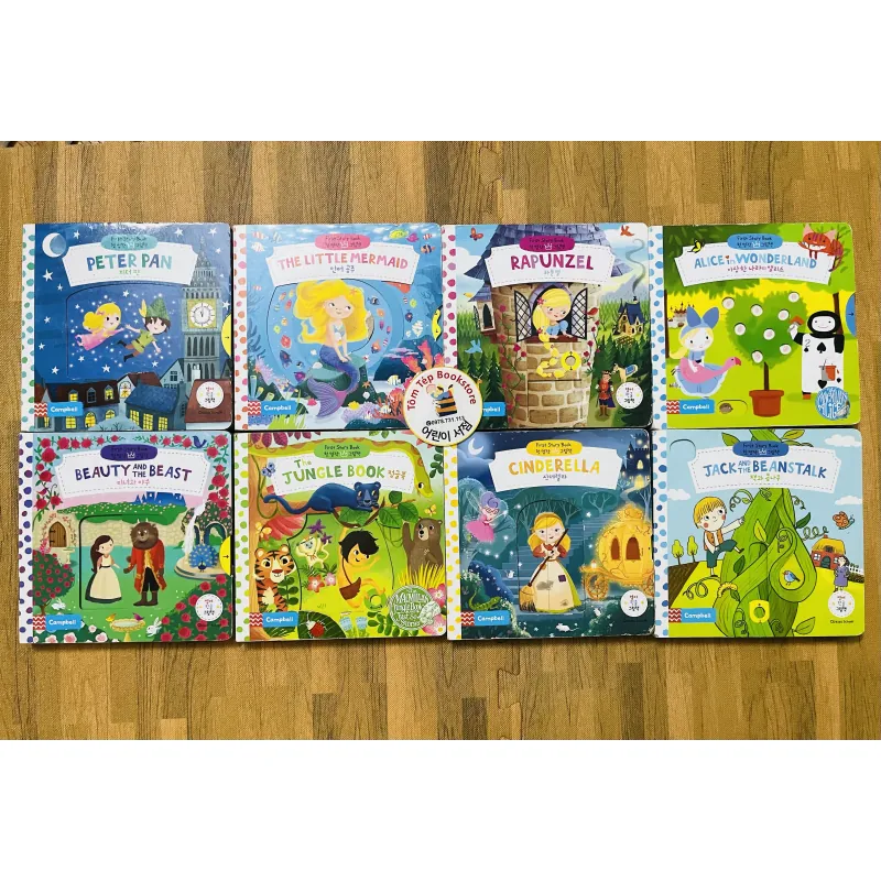 Set truyện cổ tích song ngữ Anh – Hàn siêu đẹp cho bé  1047306