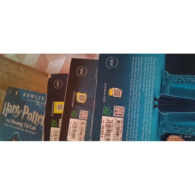 Trọn bộ 7 tập Harry Potter bìa lâu đài 215022