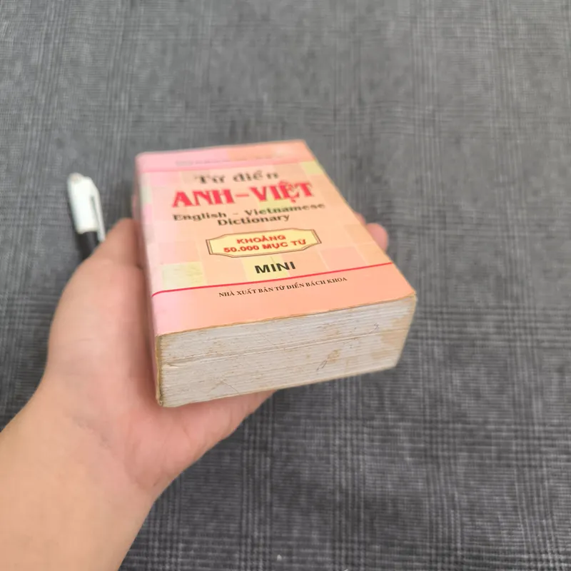 (Sách bỏ túi) Từ điển Anh - Việt Mini (Khoảng 50.000 mục từ) - NXB Từ Điển Bách Khoa 560344