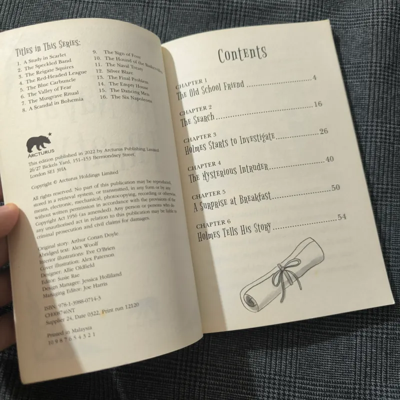 The Naval Treaty - Arthur Conan Doyle (Retold by Alex Woolf) 754579