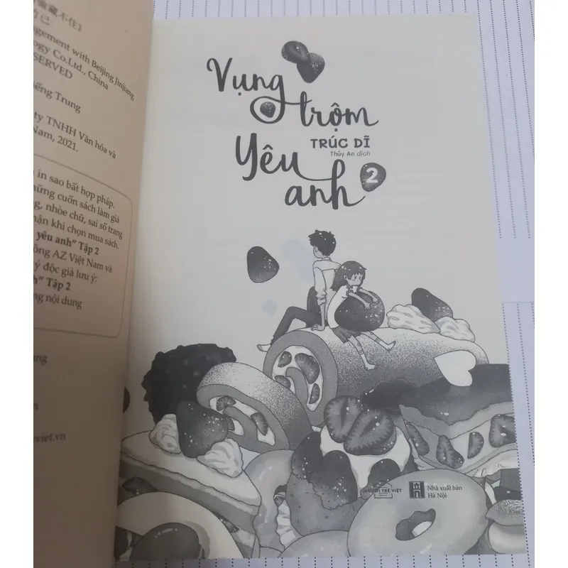 (Trọn bộ 2 tập) Vụng trộm yêu anh - Trúc Dĩ  716987