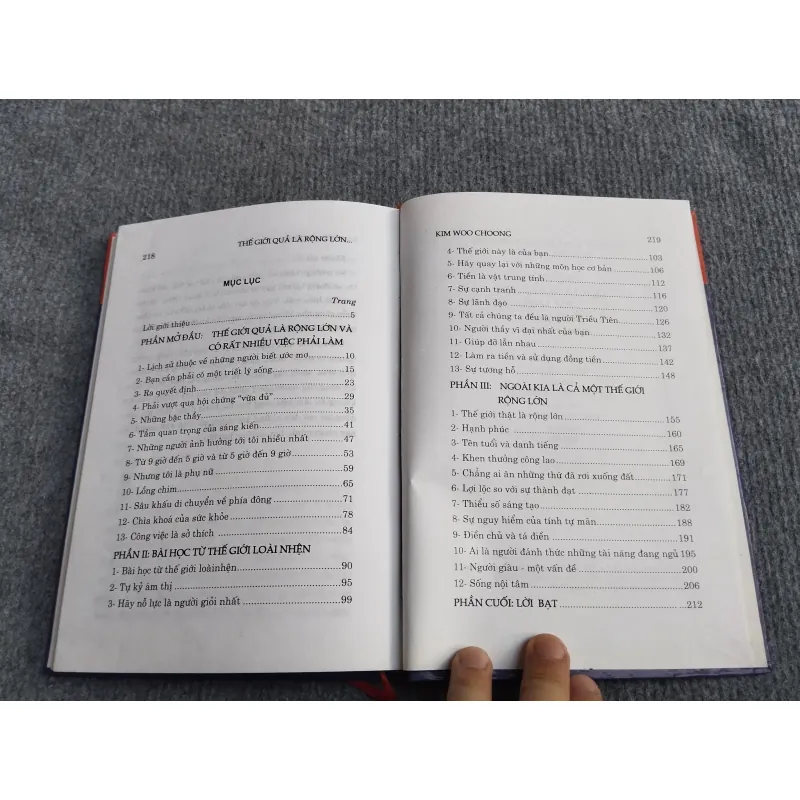THẾ GIỚI QUẢ LÀ RỘNG LỚN VÀ CÓ RẤT NHIỀU VIỆC PHẢI LÀM - KIM WOO CHOONG 568054