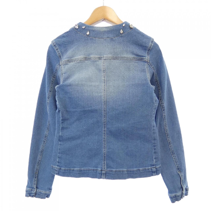 【Mã giảm giá】Áo khoác denim BLUGIRL 636804
