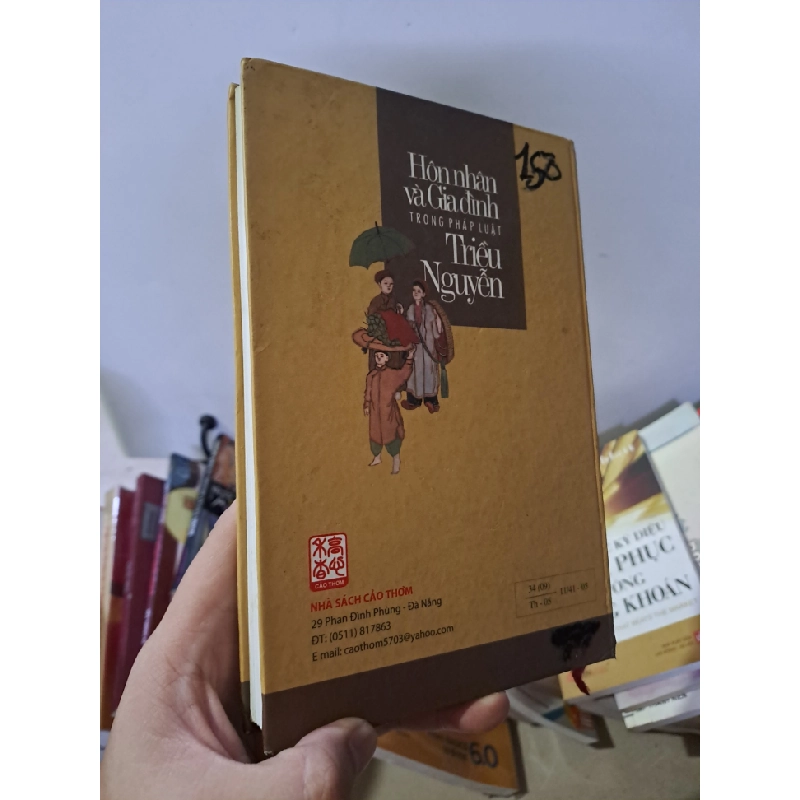 Hôn nhân và gia đình trong pháp luật Triều Nguyễn mới 90% ố nhẹ bìa cứng 2005 HCM0308 LỊCH SỬ - CHÍNH TRỊ - TRIẾT HỌC 523864