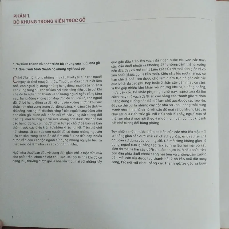 Sách kiến trúc: Bộ khung gỗ trong di tích kiến trúc cổ truyền Việt tập 1 603615