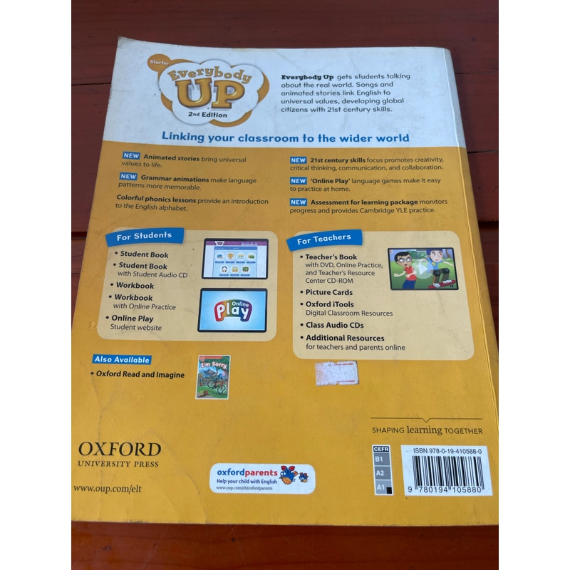 HỌC TIẾNG ANH Everybody up student book starter 539344