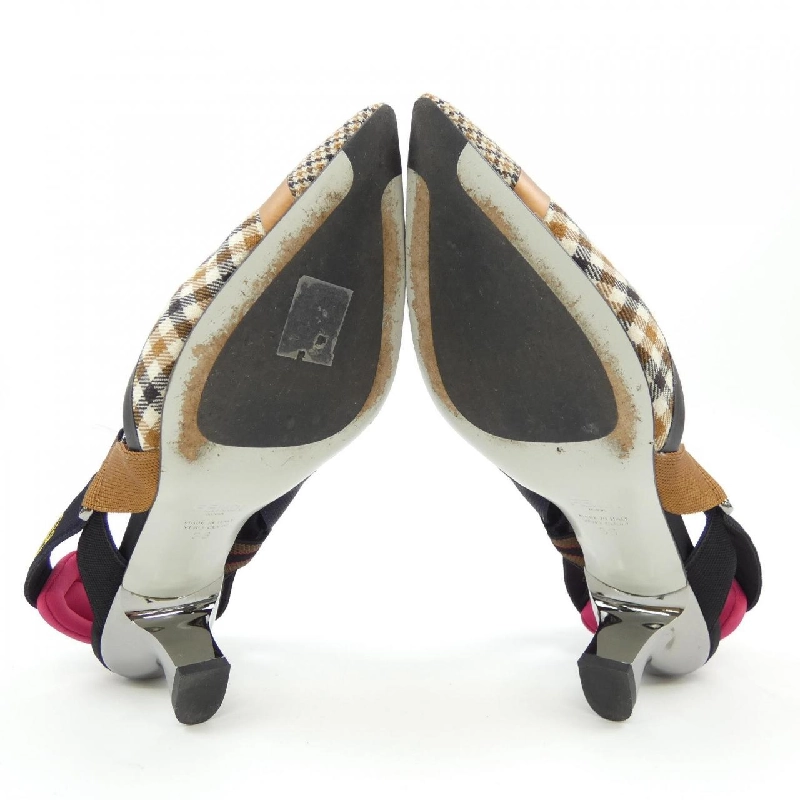 【Mã giảm giá】Giày cao gót FENDI 661504