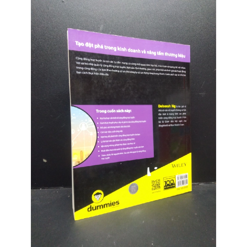 Quản lý cộng đồng trực tuyến for dummies a wiley brand Deborah Ng 2019 mới 90% bẩn nhẹ HCM.ASB0309 355886