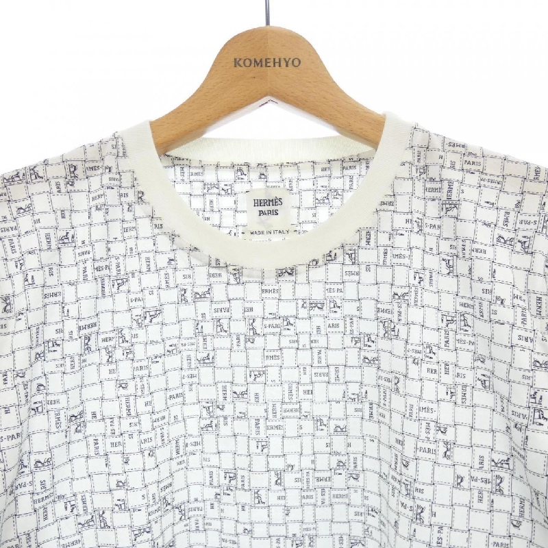 HERMES BOLDUC AU CARRE T-shirt - Hàng hiệu Authentic 823963