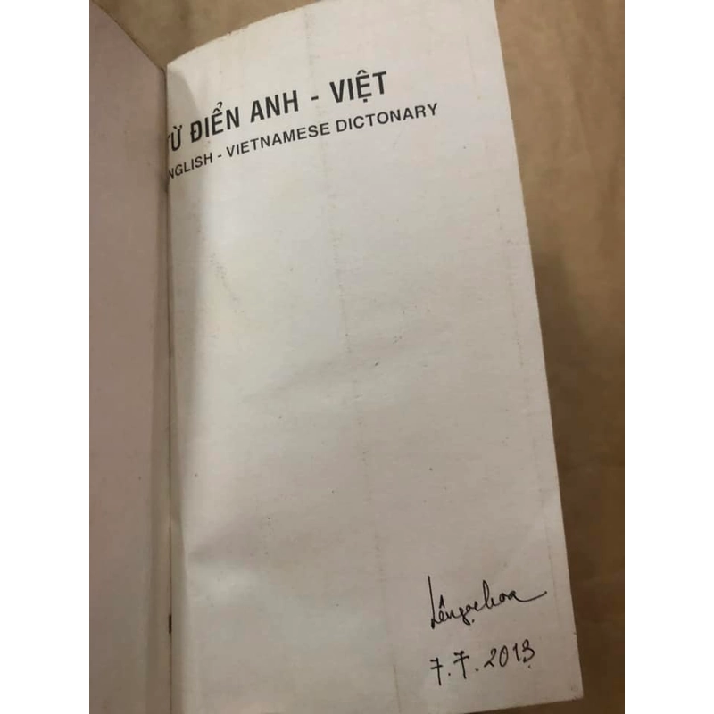 Từ điển Anh Việt (Khoảng 59.000 từ mục và định nghĩa Anh Anh Việt có phiêm âm quốc tế) 305480