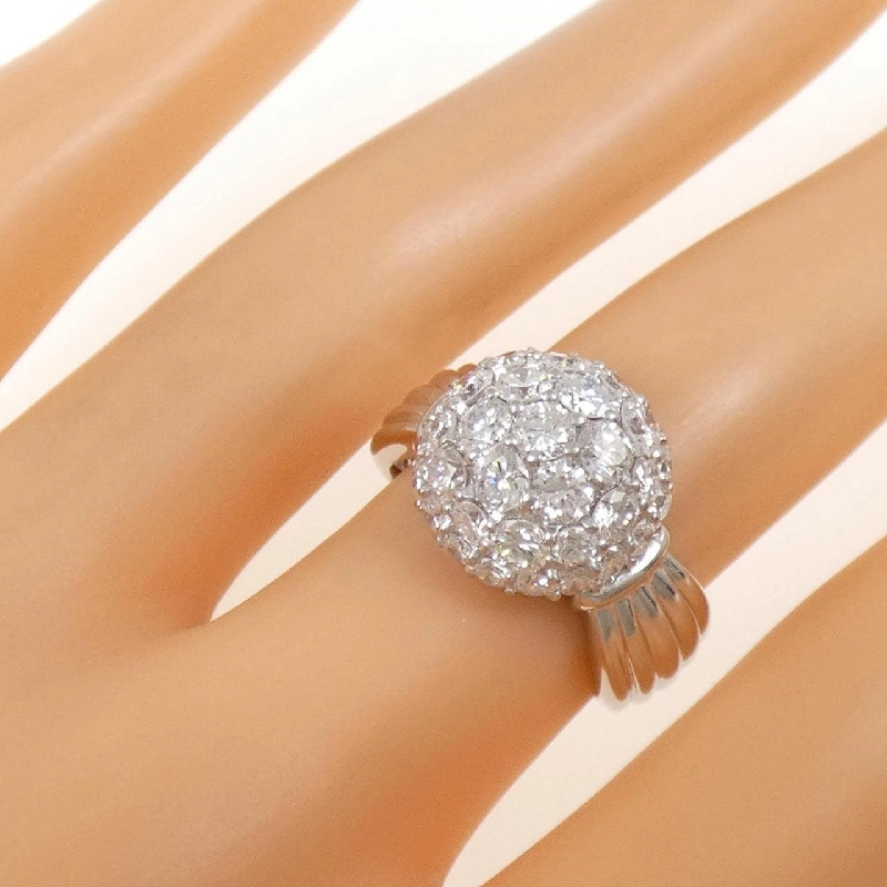 Nhẫn kim cương Pave PT900 2.50CT - Hàng hiệu Authentic 846884