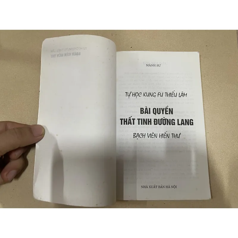 Tự học Kung Fu Thiếu lâm - Bài quyền thất tinh đường lan - Bạch viên hiến thư (c43) 592776