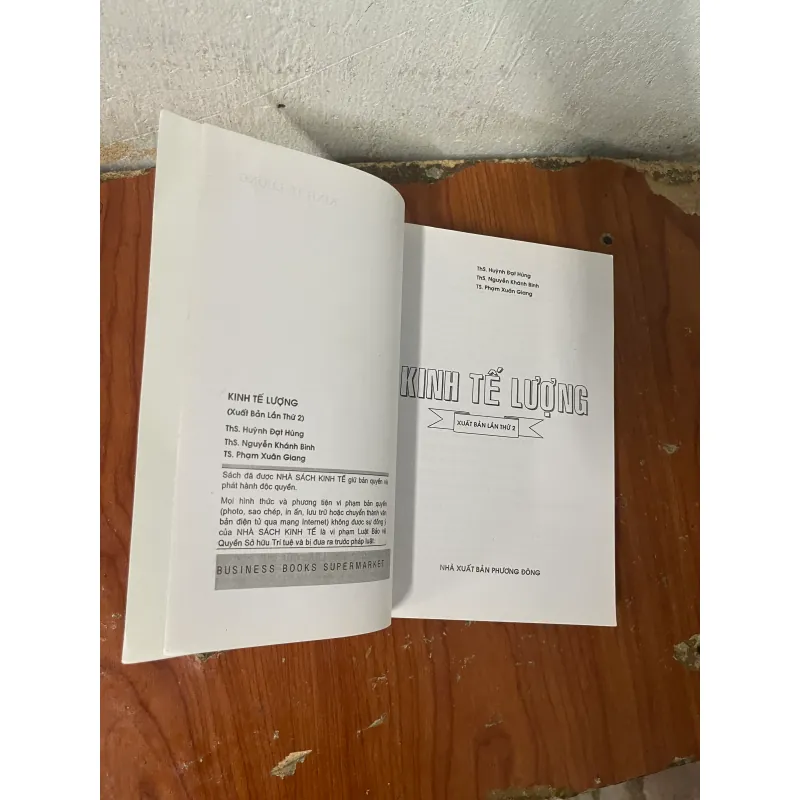 KINH TẾ LƯỢNG - LÝ THUYẾT & BÀI TẬP 730465