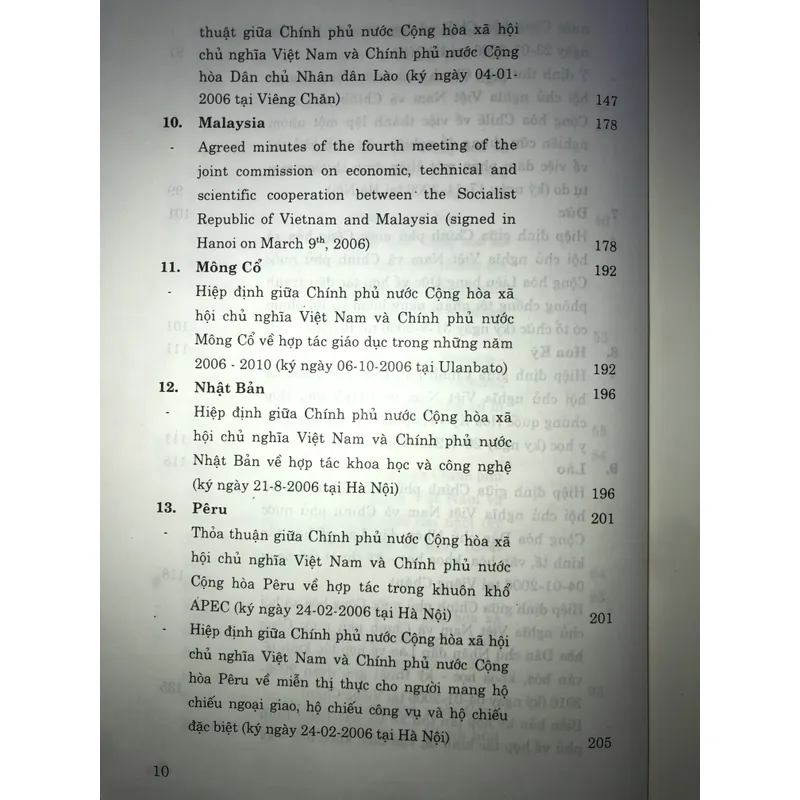 Niên giám các điều ước quốc tế nước cộng hòa xã hội chủ nghĩa Việt Nam ký năm 2006 708743