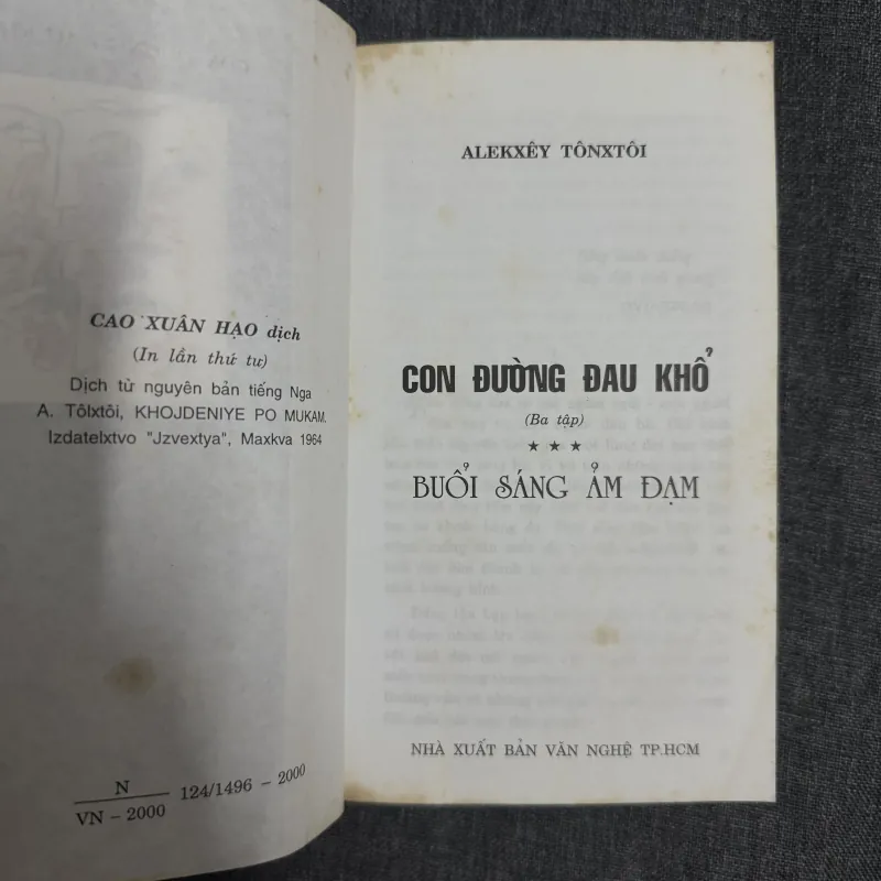 Sách Con đường đau khổ - Aleksey Tolstoy 748306