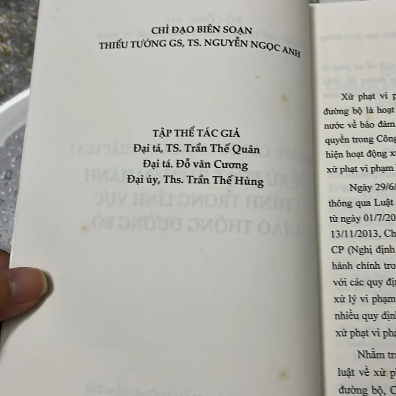 [luật- chính trị] Xử phạt vi phạm hành chính trong lĩnh vực giao thông đường bộ 713054