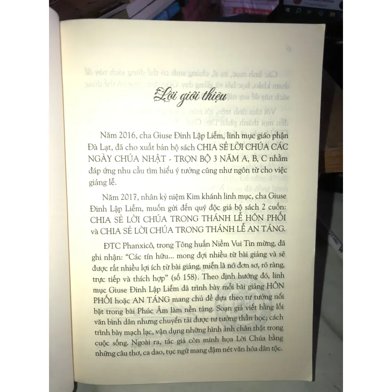 Chia sẻ trong thánh lễ - Linh mục Giuse Đinh Lập Liễm 975153