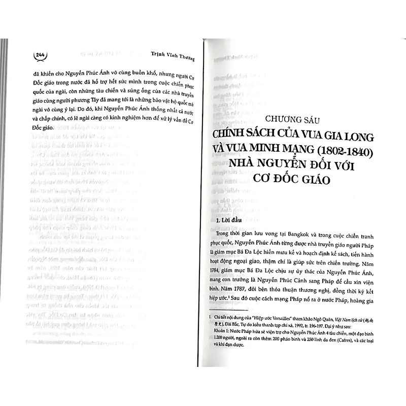 LỊCH SỬ CƠ ĐỐC GIÁO VIỆT NAM THẾ KỶ 16 - 19  * Tác giả TRỊNH VĨNH THƯỜNG 1064531