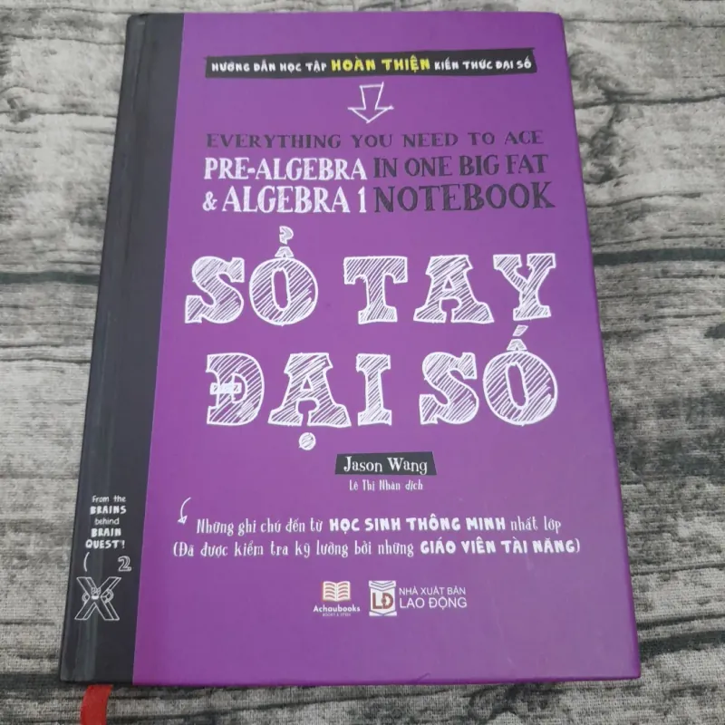 Sổ Tay Đại Số .Jason Wang. Lê Thị Nhàn dịch 763528