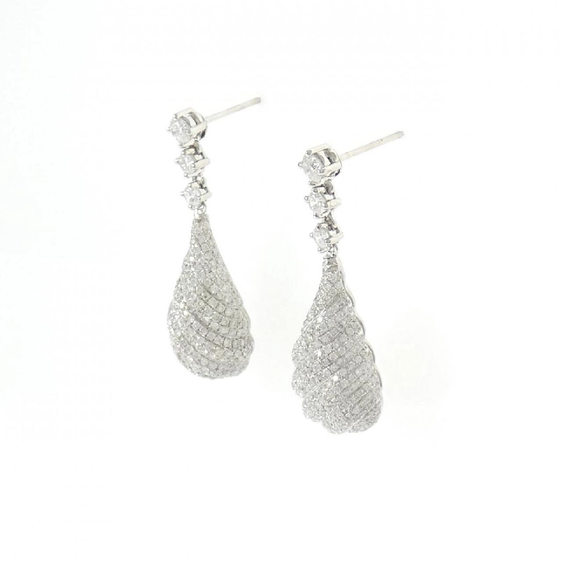 K18WG Bông tai kim cương - Hàng hiệu Authentic 867814