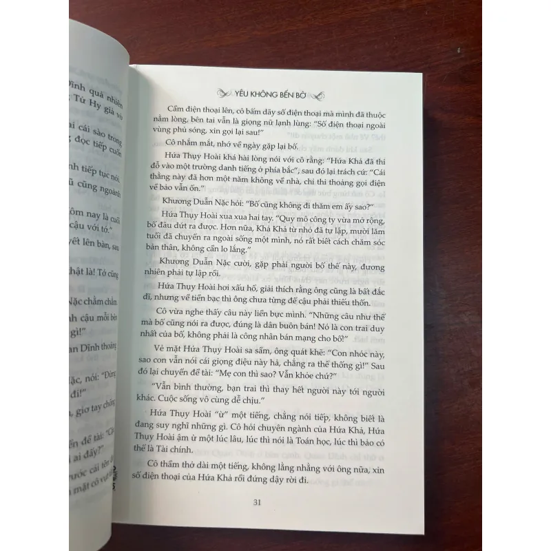 YÊU KHÔNG BẾN BỜ - BẤT KINH NGỮ (NGHIÊM THANH NGỌC DỊCH) 1002284