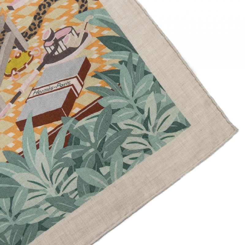 HERMES LES DOUZE LEOPARDS H243762S Khăn choàng - Hàng hiệu Authentic 836160