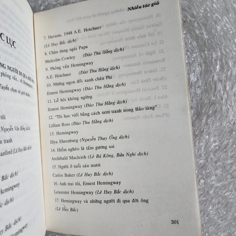 Hemingway và những người đi qua đời ông 454096
