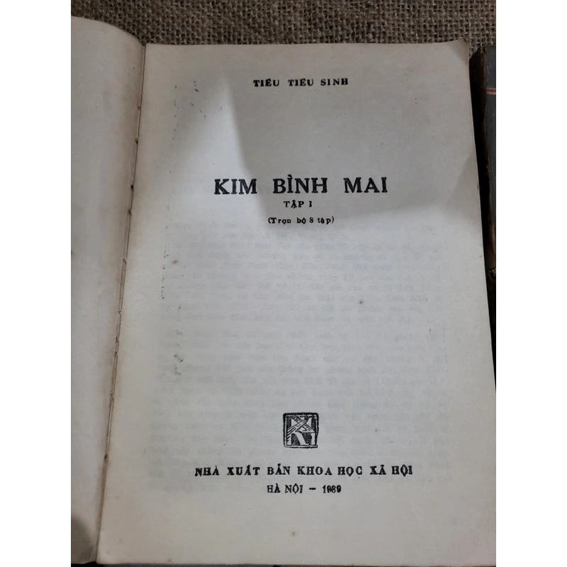 KIM BÌNH MAI, bộ 8 cuốn, 1988 277258