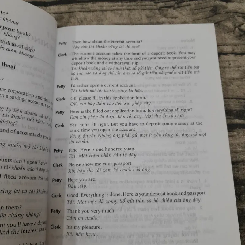 Đàm thoại tiếng Anh ngành Ngân Hàng. Biên dịch Lê Huy Lâm-Phạm Văn Thuân 781567