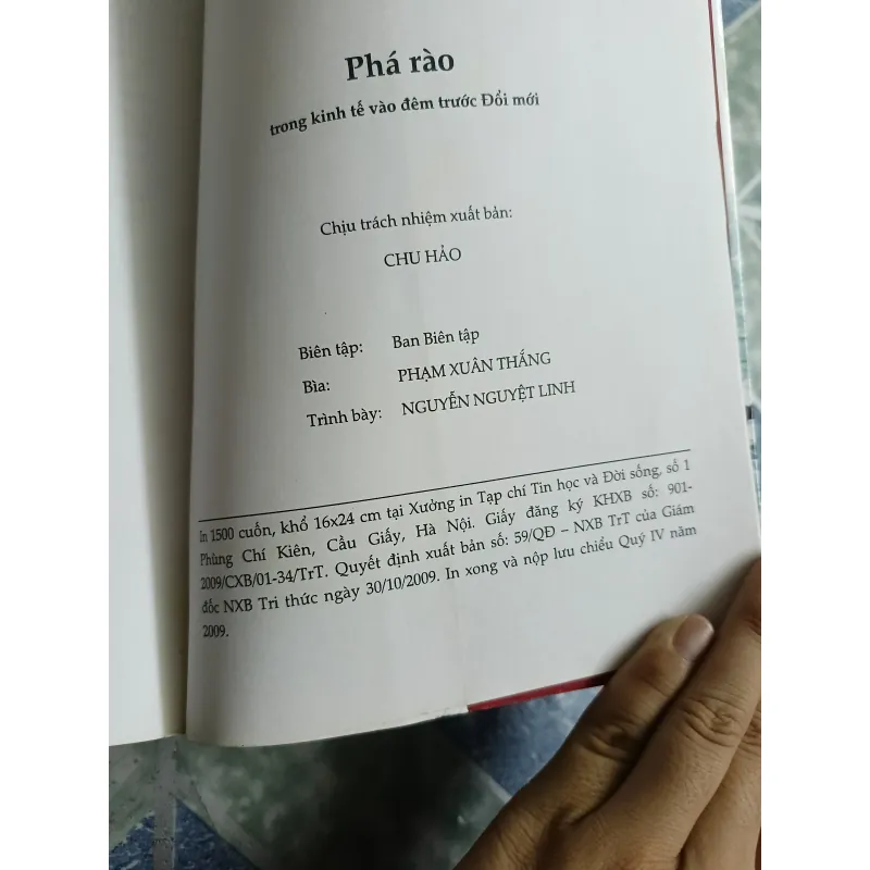 "Phá rào" trong kinh tế vào đêm trước đổi mới - Đặng Phong 564396