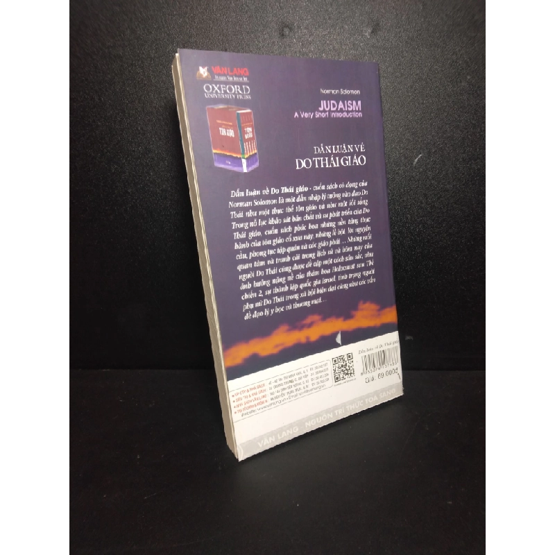 Dẫn luận về Do Thái Giáo 2016 Norman Solomon mới 90% HPB.HCM0310 Oreka-Blogmeo 33439