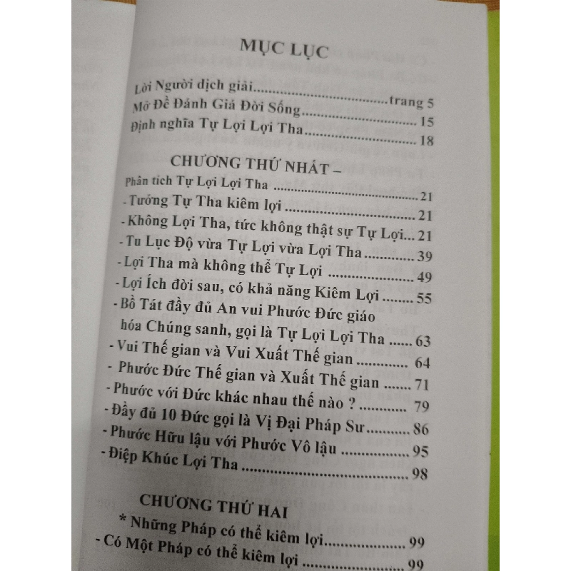 Yếu kiện và phương thức tự lợi lợi tha L7 - 2014 - 328  trang TÂM LINH - TÔN GIÁO - THIỀN ANTQ2012-206 924030