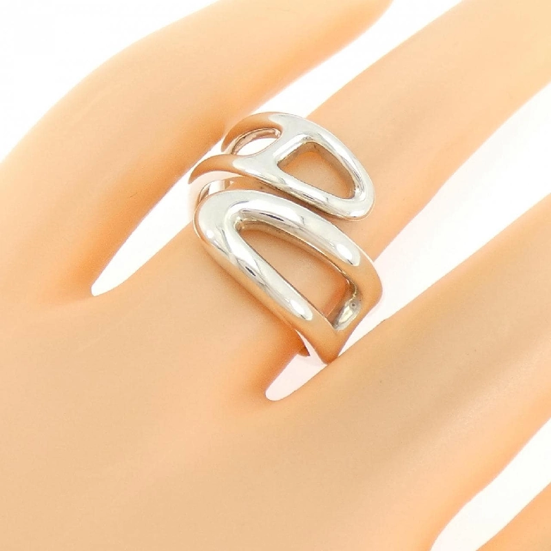 Nhẫn punk Chaine d'Ancre của Hermès 664915