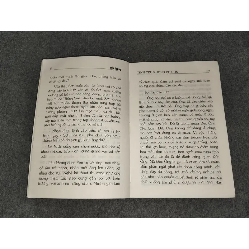 TÌNH YÊU KHÔNG CÔ ĐƠN - ĐẮC TRUNG 588764