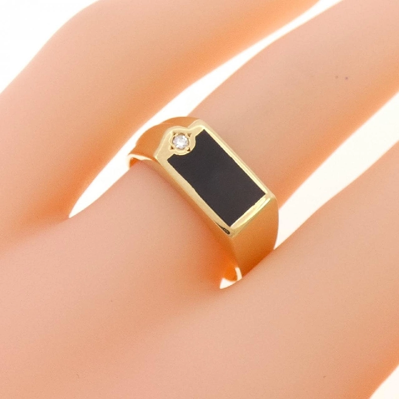 Nhẫn Onyx K18YG 669576