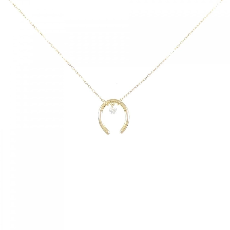 K18YG Dây chuyền kim cương - Hàng hiệu Authentic 858663