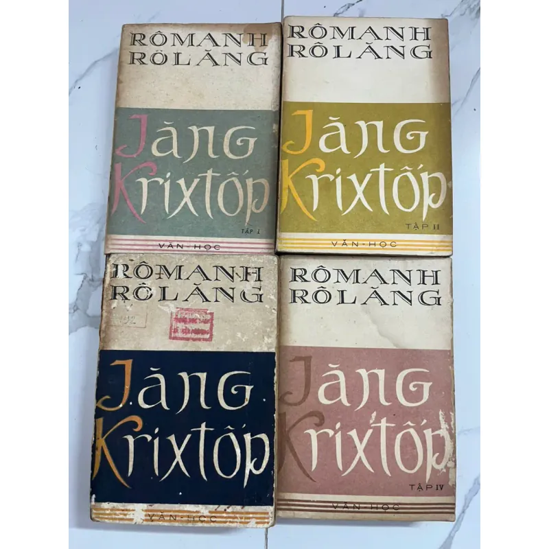 Jăng Krixtốp (Bộ 4 tập) - Romain Rolland - Tiểu thuyết / Văn học cổ điển 1006610