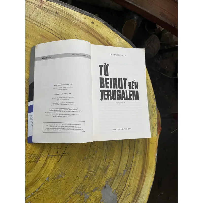 TỪ BEIRUT ĐẾN JERUSALEM - THOMAS L. FRIEDMAN 735562