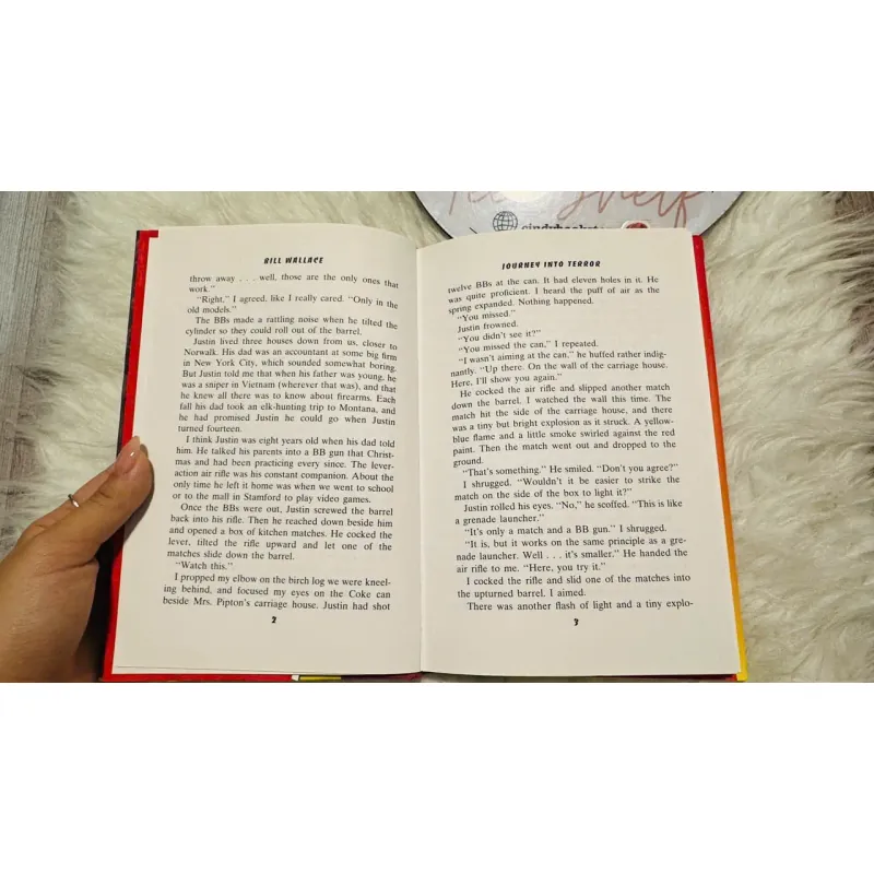 [Sách 2hand từ US] Like new 90% - Journey into Terror- Bill Wallace 1008343