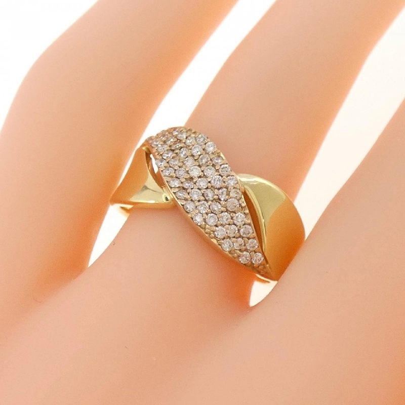 Nhẫn kim cương K18YG/K18PG 0.35CT 673167