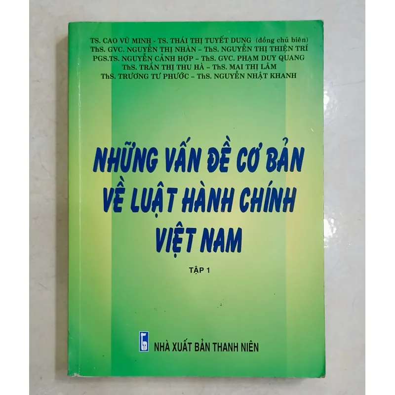 Những vấn đề cơ bản về luật hành chính Việt Nam 🌻 596684